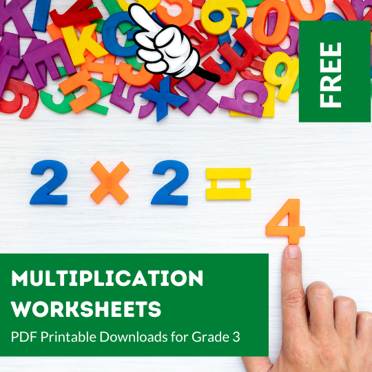 Grade 3 multiplication worksheets are available in PDF format