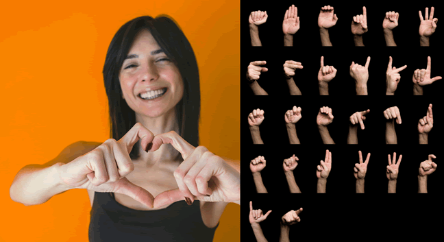 The Alphabet of Sign Language