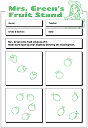  Addition Logic Problems With Fruits