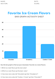  Bar Graph Activities Using Ice Cream