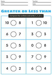 Kindergarten Math Worksheets Pdf Free