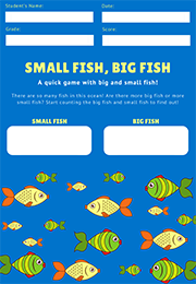  Comparisons Large And Small Fish