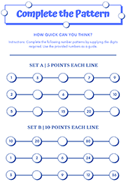  Counting Pattern With Missing Numbers