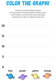  Draw Linear And Dot Graphs With Candies