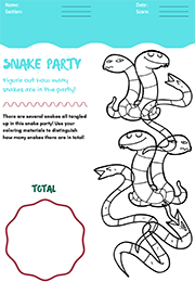  Math Logic With Snakes And Colors