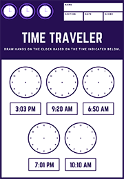  Telling Time On Electronic And Analogue Clocks