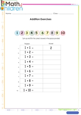  Adding 1 to ther numbers no illustration