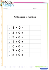  Adding zero to other numbers