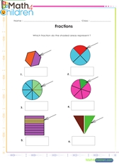  Fractions circles squares