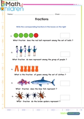  Fractions with objects