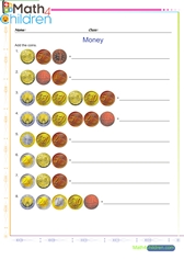  Euro coins addition