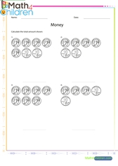  Penny dime addition worksheet