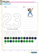  Number 23 worksheet