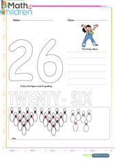  Number 26 worksheet