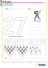  Number 27 worksheet