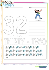  Number 32 worksheet