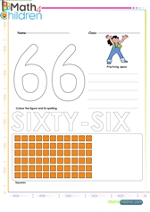  Number 66 worksheet