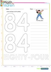  Number 84 worksheet