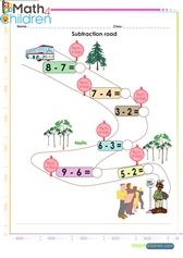  Subtraction bus stop to 10