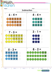  Subtraction sentence problem