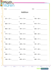  Addition horizontally arranged sheet 5