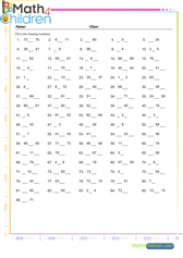  Counting before after numbers