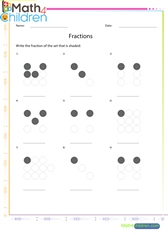  Fractions of dots