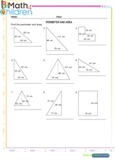  Mix shapes perimeter and area