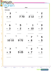  Mixed operations3