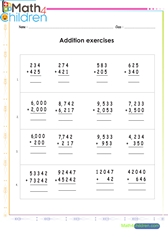  Addition of 2 3digit numbers