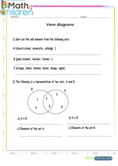  Venn diagrams