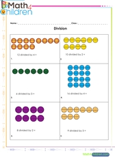  Division with dots