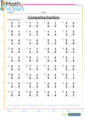  Fractions comparisons