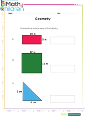  Areas of shapes and formulars