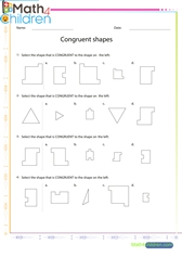  Congruent shapes