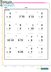  Mixed operations2