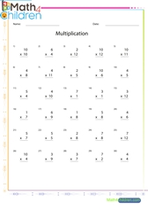  Multiplication of numbers 2