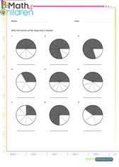  Fraction of circles circles