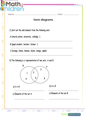  Venn diagrams