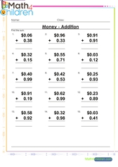  Money addition