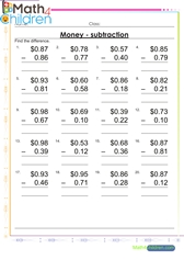  Money subtraction