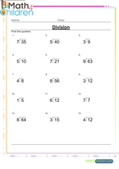  Basic long division