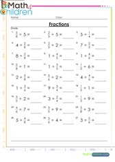 Division of fractions