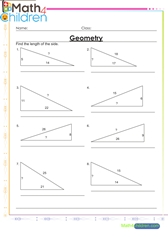 5th Grade Geometry Worksheets pdf