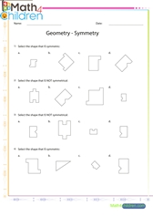  Symmetrical shapes