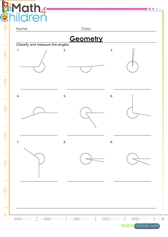  Measure angles with a protractor