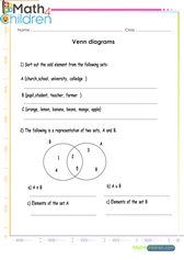  Venn diagrams