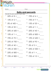  Percentage of numbers round figures