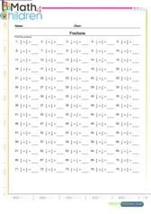  Fractions multiplication