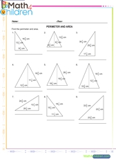  Triangle perimeter area